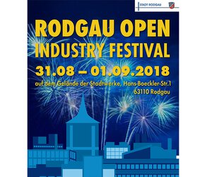 Cover page for the Rodgau Open Festival event 