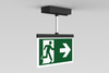 escape route luminaire AXDP anthracite 