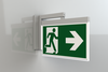 escape route luminaire AXRA white