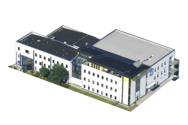 Aerial view of building in Rodgau