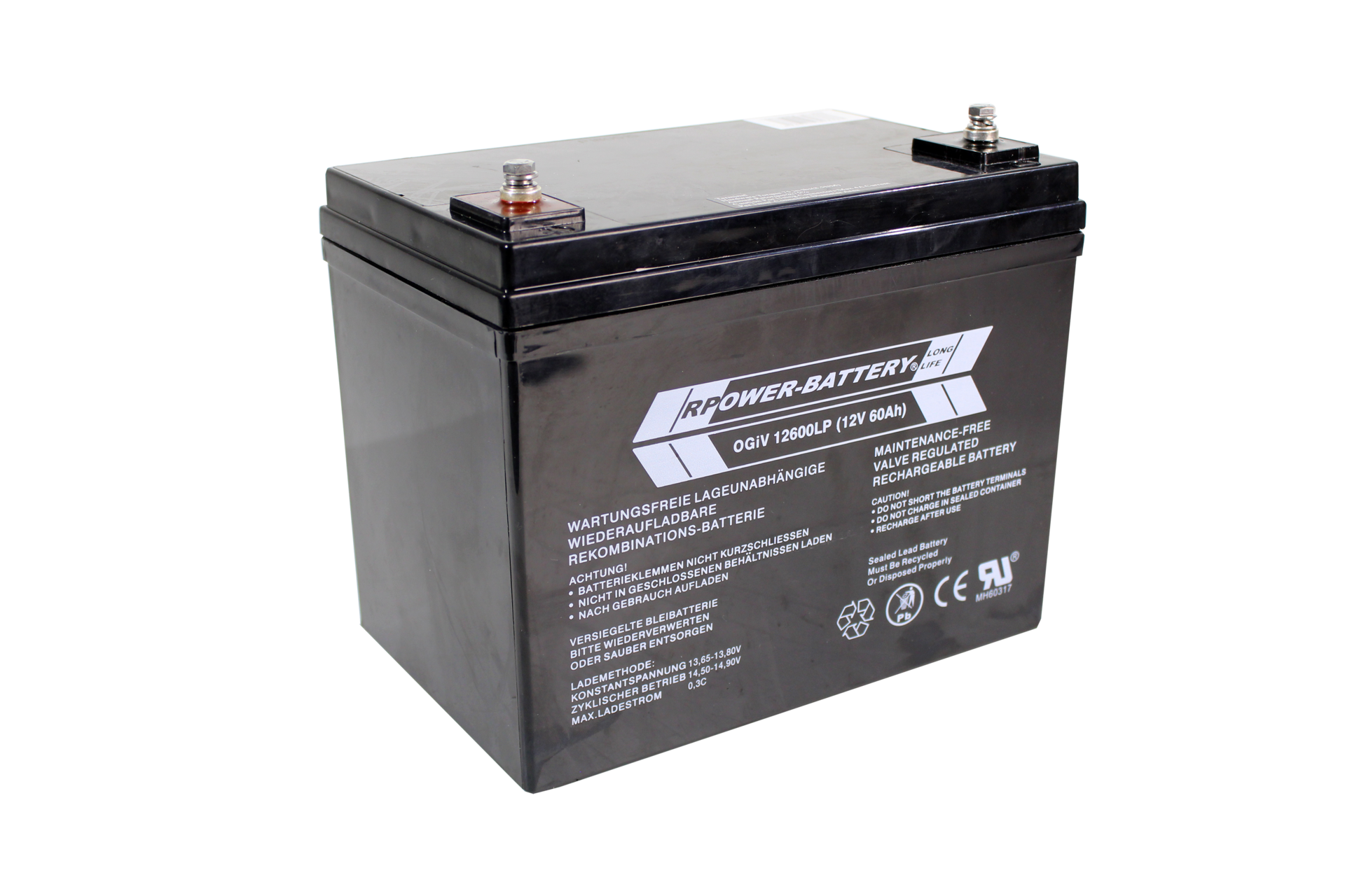 Batterien OGIV12600LP  AGM Batterie 12V 60Ah