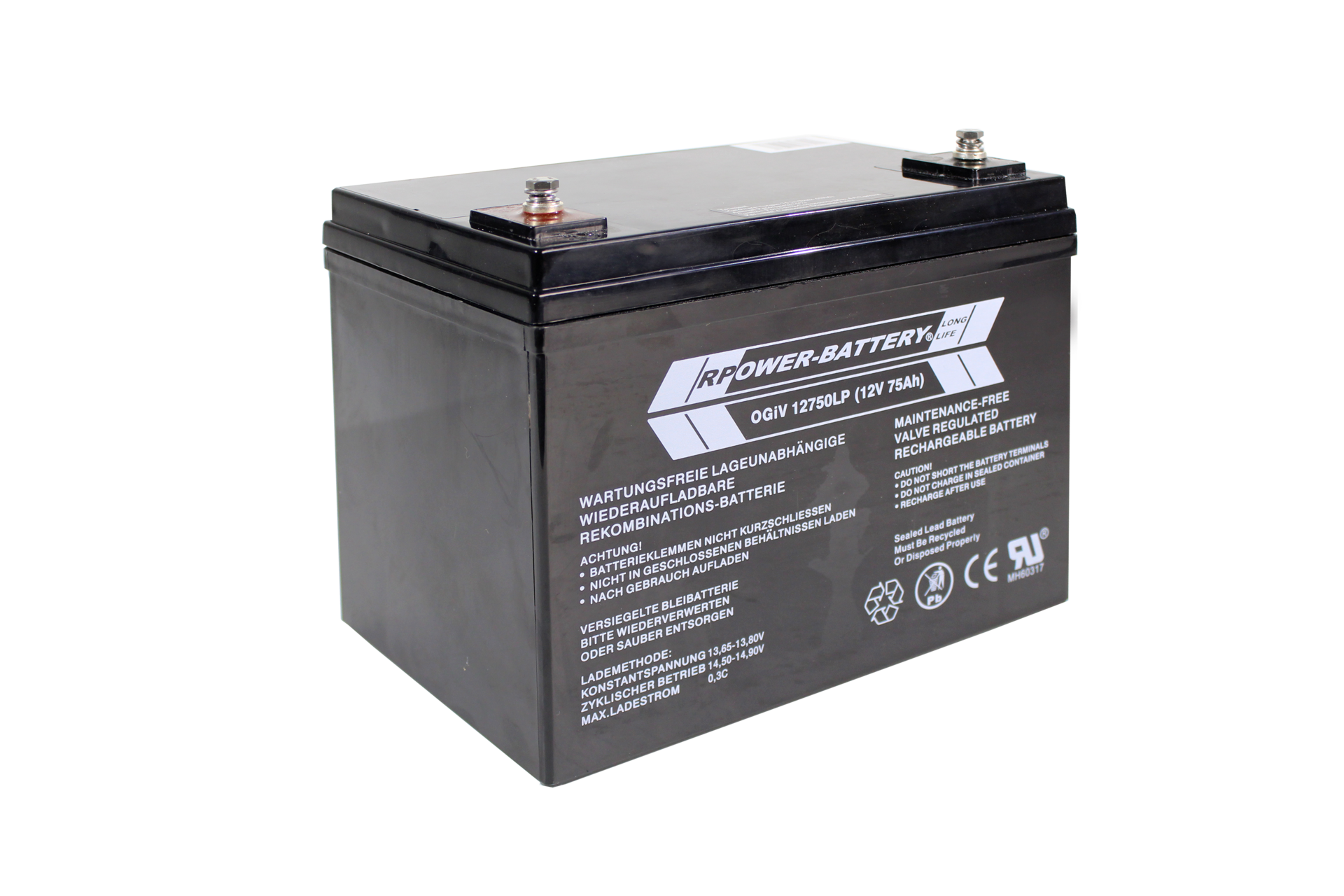Batterien OGIV12450LP  AGM Batterie 12V 45Ah