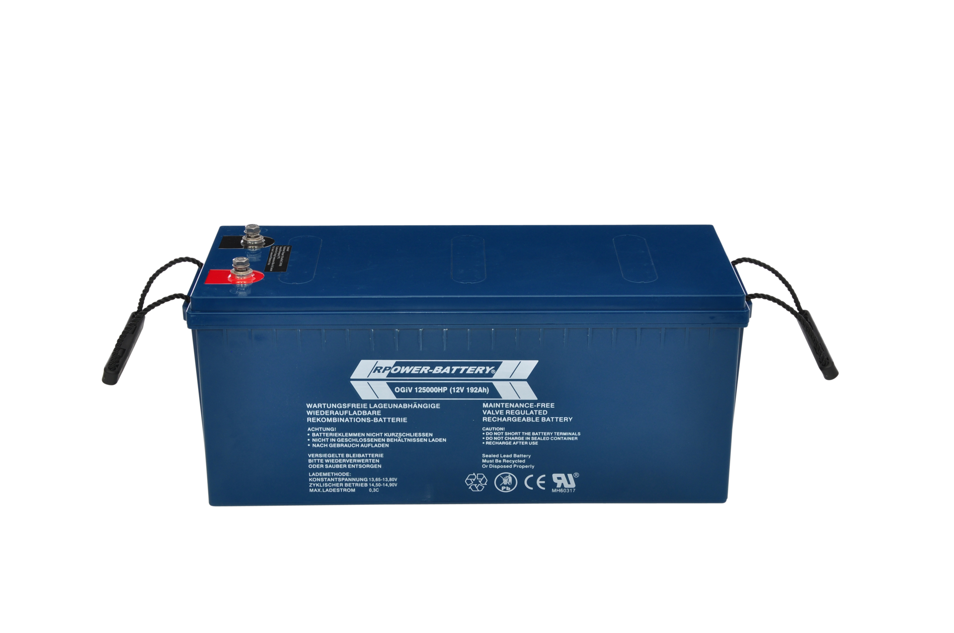 Batterien OGIV123400HP-M8  AGM High-Power-Batterie 12V