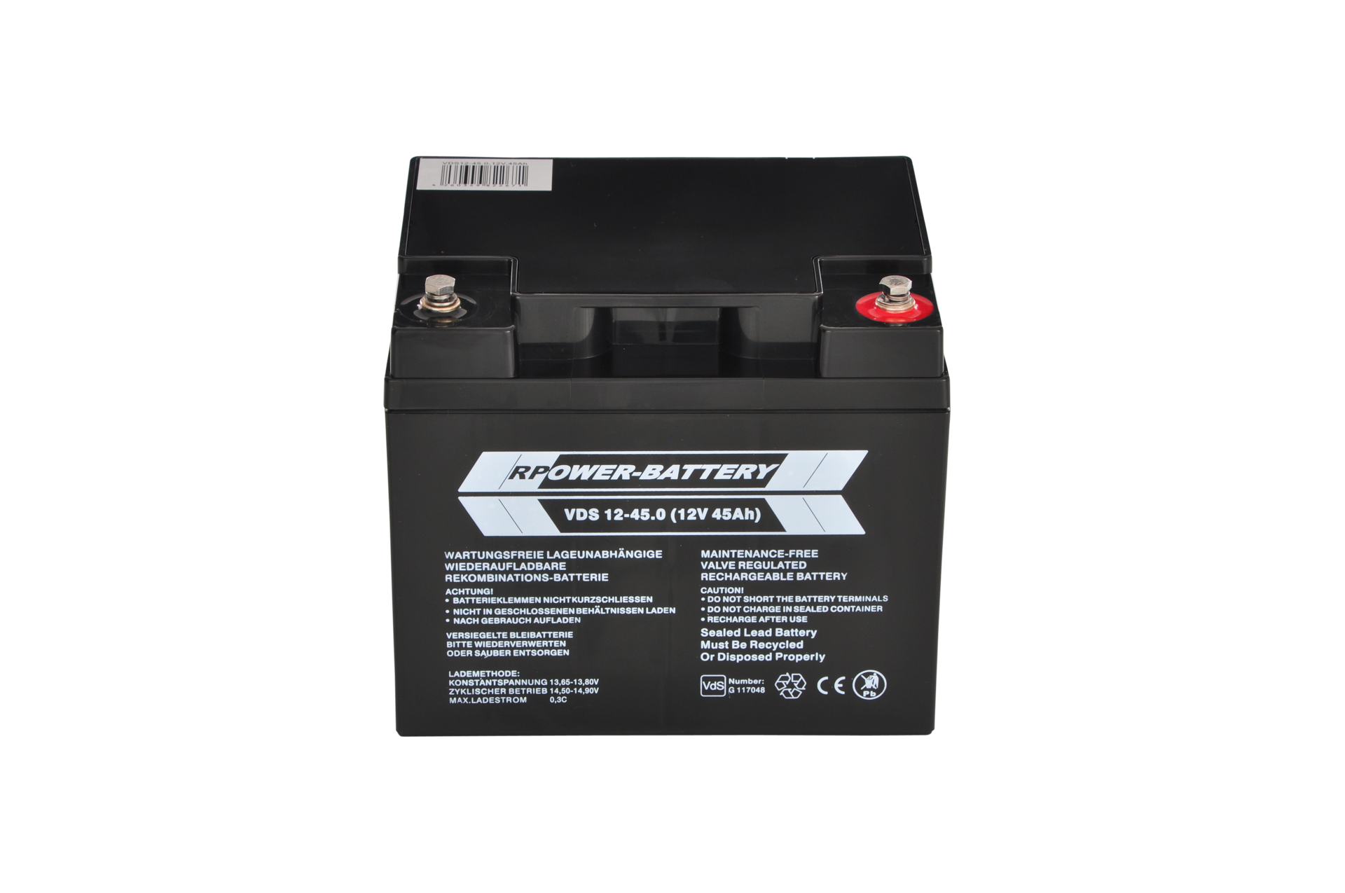 Batterien VDS12-45.0  AGM Batterie 12V 45Ah